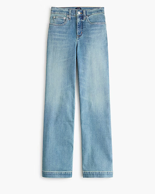 Classic wide-leg jean in all-day stretch | J.Crew Factory