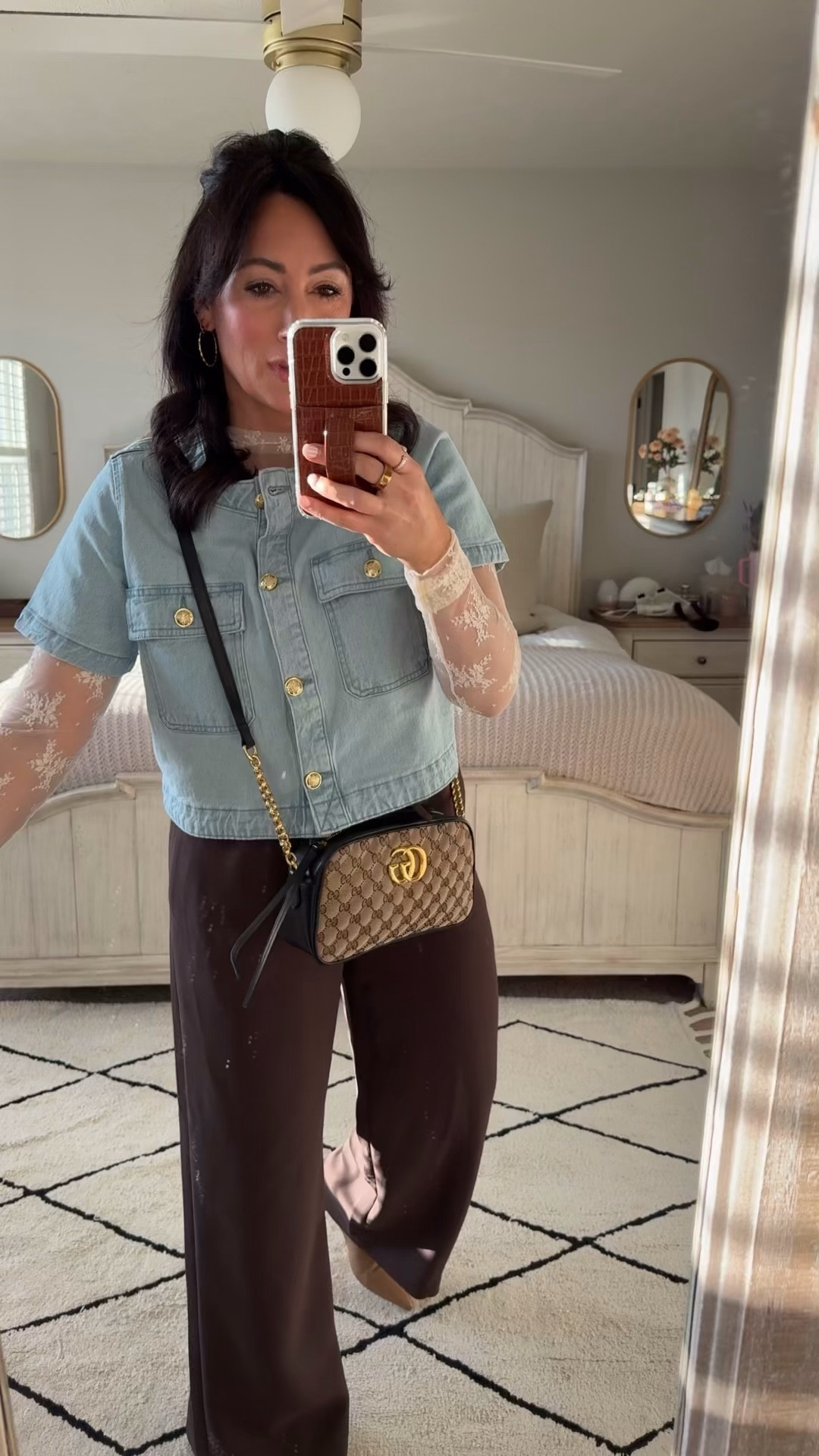 • medium lace tee
• medium denim shirt 
• medium petite/short pant 

#LTKgrwm #LTKdayinmylife #LTKootd