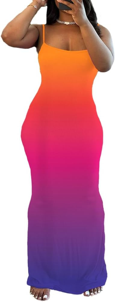 Design: Womens Summer Casual Slip Dresses, Soft, stretchy and with skinny straps, this dress will... | Amazon (US)