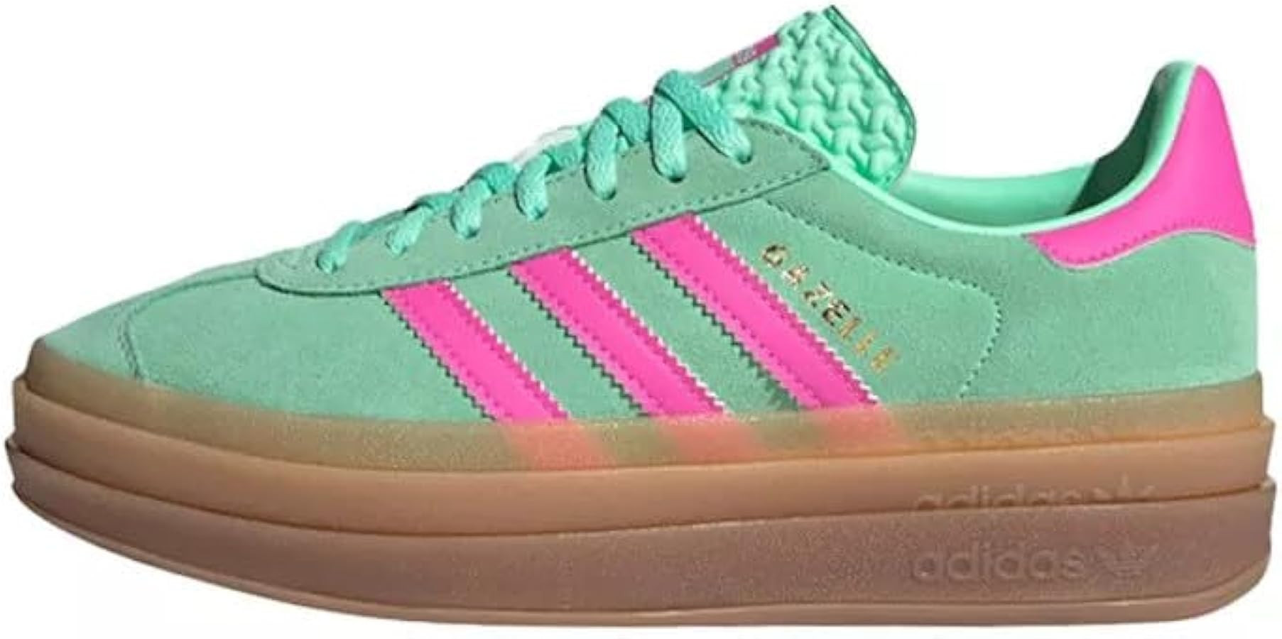 adidas Women's Gymnastics Shoes Sneaker, Pulse Mint Screaming Pink Gum M2, 9.5 | Amazon (US)