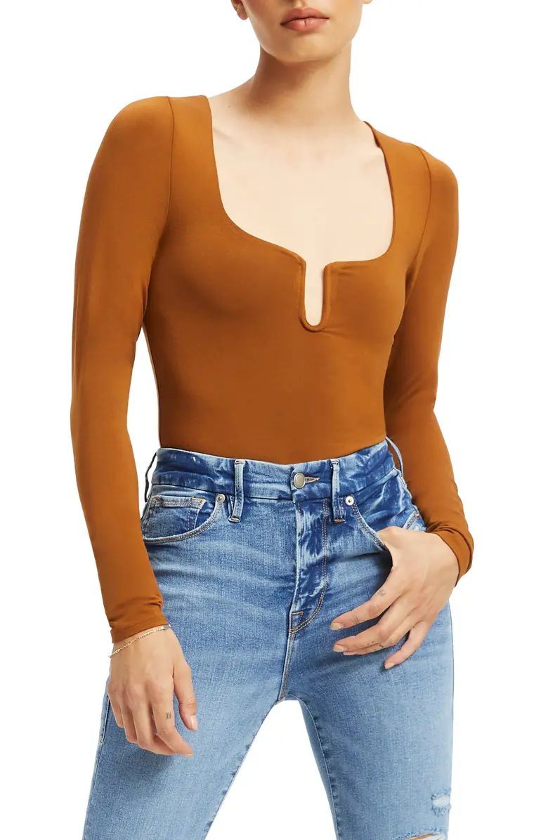 U-Ring Long Sleeve Bodysuit | Nordstrom