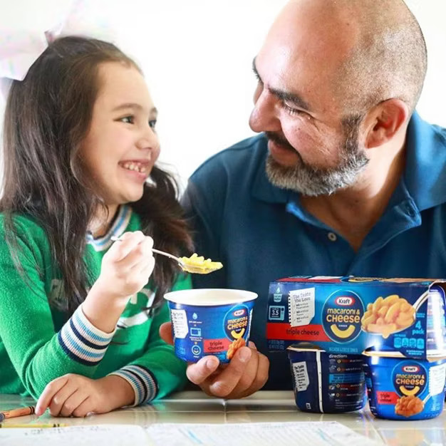 Kraft Triple Cheese Macaroni & Cheese Dinner 8.2oz/4ct | Target