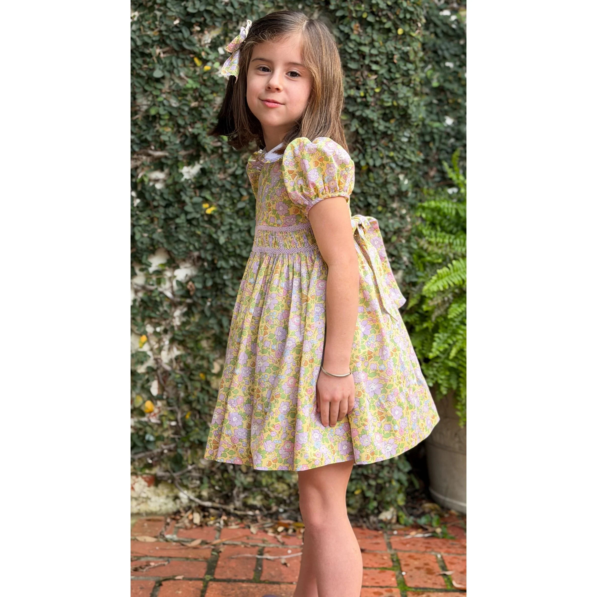 Smocked Waist Dress- Liberty of London | Alice Kathleen & Co.