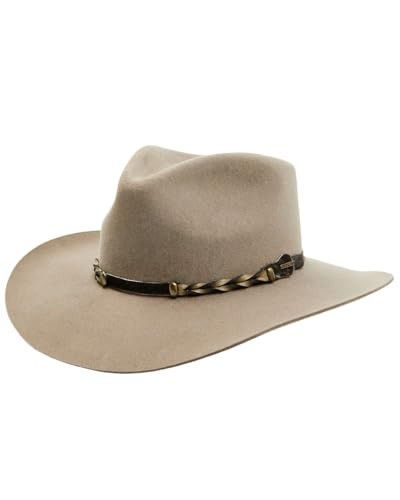 Stetson Men's Drifter 4X Felt Cowboy Hat Stone 6 3/4 | Amazon (US)