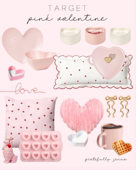 Pink Valentines Day Decor from Target 💗 

{valentine’s Day, decor, Valentine’s Day, tablescape, heart waffle maker Valentine’s Day, decor, pink, pink decor, pink hearts, pink candles, heart cookie cutter, heart plate, heart dish, heart, Dutch oven on sale, pink, heart mug, pink heart, pillow, ruffle, pillow, scallop, pillow bedroom, decor, kitchen, decor, dining room, decor bedroom decor dorm decor  Day, guest bedroom, decor, kitchen, decor, pink, pink decor, pink, baking Valentine’s Day, baking baking galentines day gifts target target, target home target gift, target style, target gratefullyJenna} 💗🤍


Follow my shop @gratefullyjenna on the @shop.LTK app to shop this post and get my exclusive app-only content!

#liketkit #LTKSeasonal #LTKparties #LTKhome
@shop.ltk
https://liketk.it/4sfu6