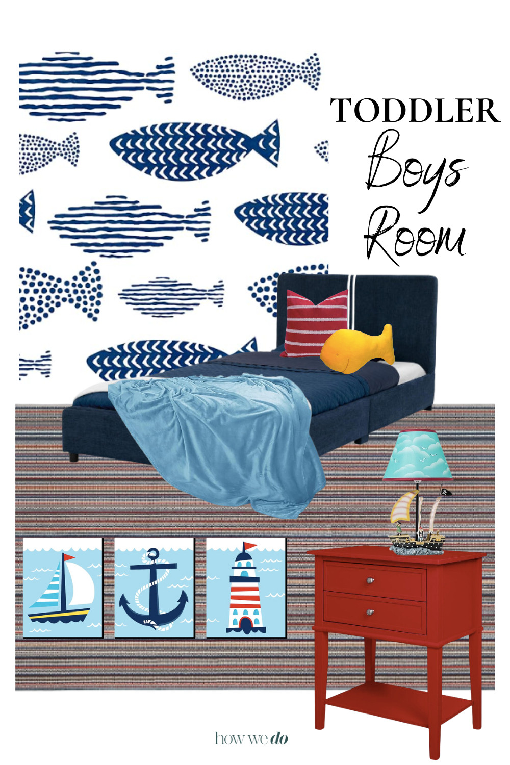 Toddler Boys Bedroom Design, Kid's Bedroom, Bedroom Mood Board 

 #LTKHome #LTKStyleTip