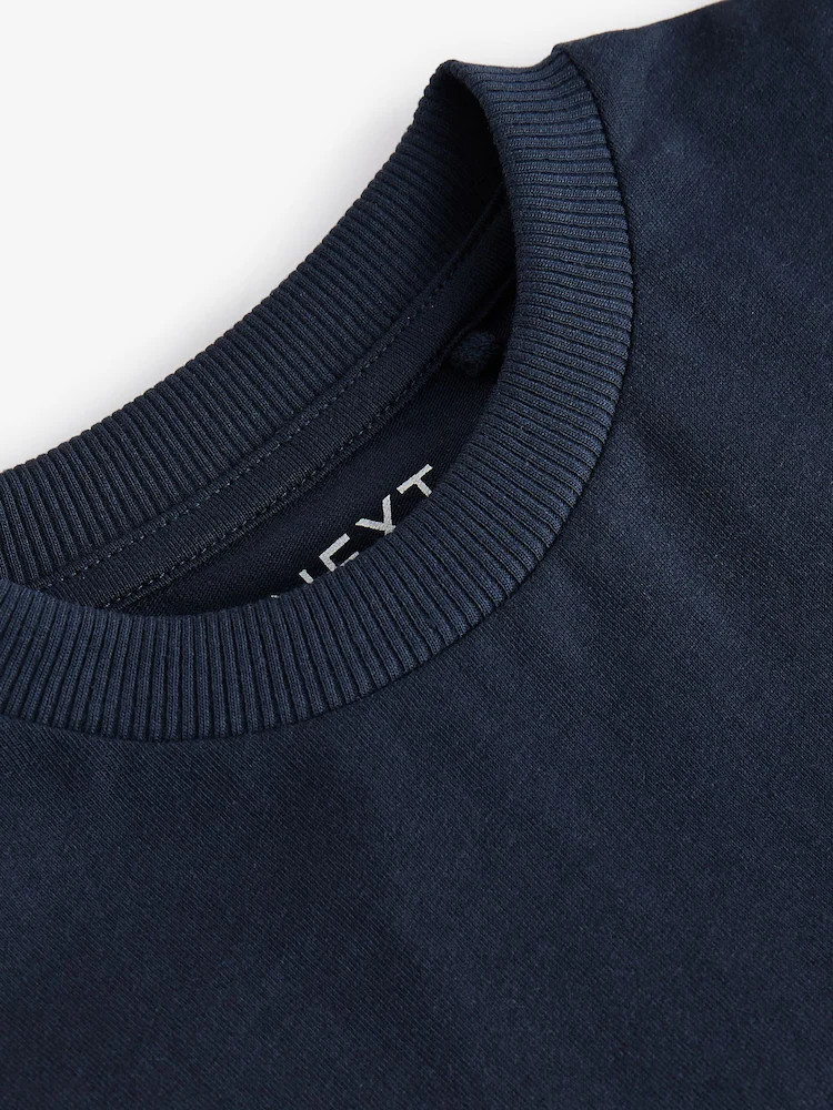 Navy Short Sleeve Plain T-Shirt (3mths-7yrs) | Next US