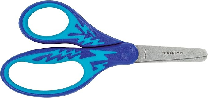 Fiskars 5 Inch Softgrip Blunt-tip Kids Scissors, Color Received May Vary | Amazon (US)