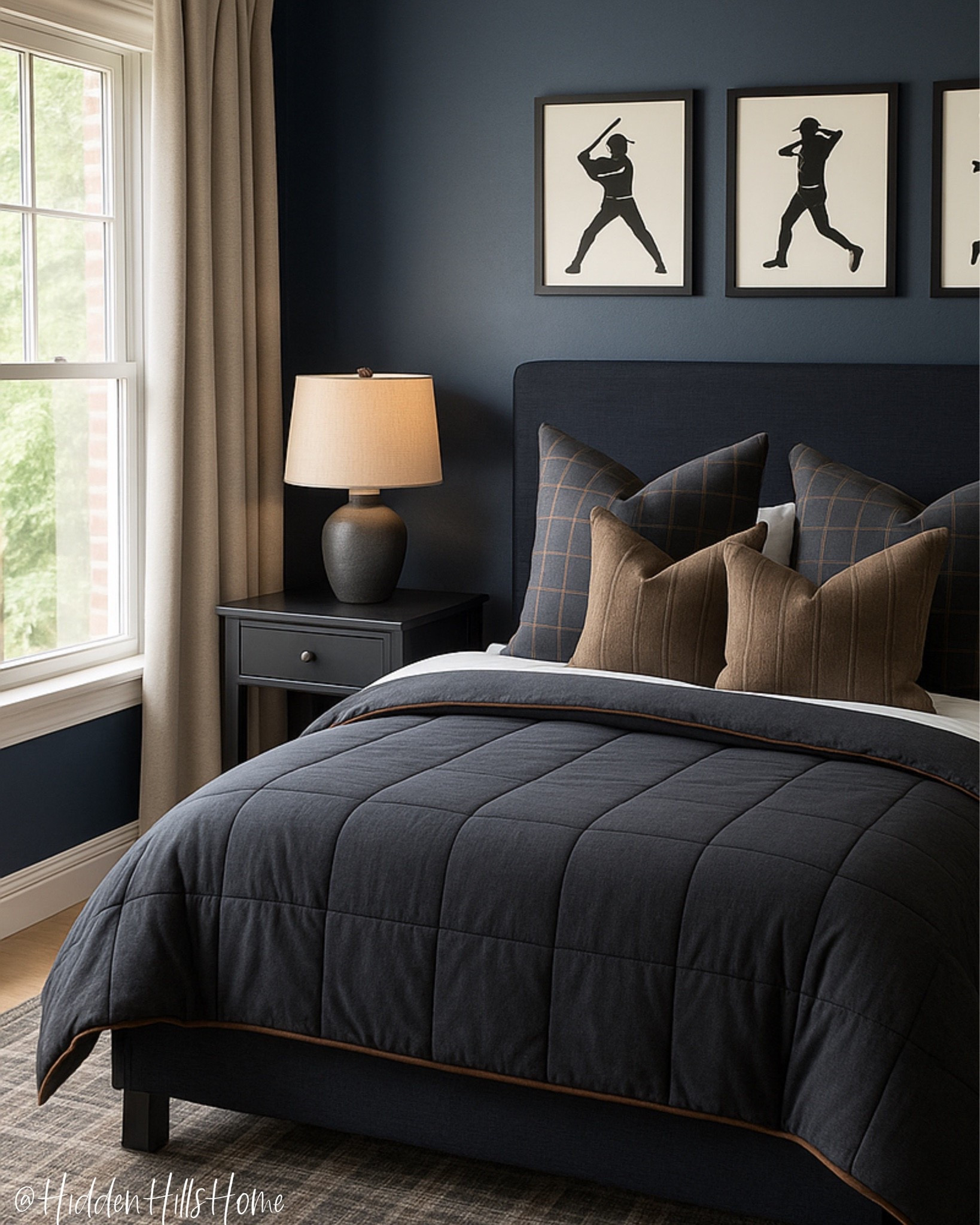 Boys baseball bedroom mood board, teen boys bed, baseball bedroom mood board, teen bedroom, masculine bedroom Inspo, nightstands, modern classic boys room design, bedroom rug, home decor #boysroom

#LTKHome #LTKSaleAlert #LTKKids