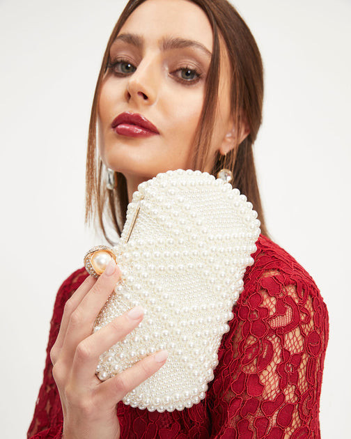 Lady Dee Pearl Clutch | VICI