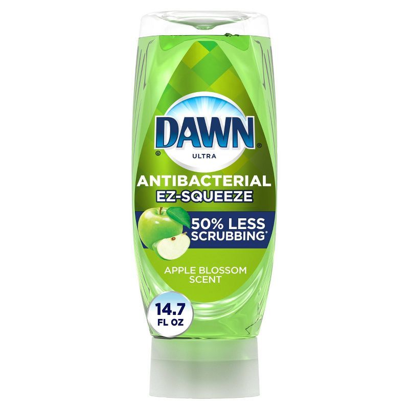 Dawn Ez Squeeze Anti Bacterial Dish Soap - Apple Blossom - 14.7 fl oz | Target
