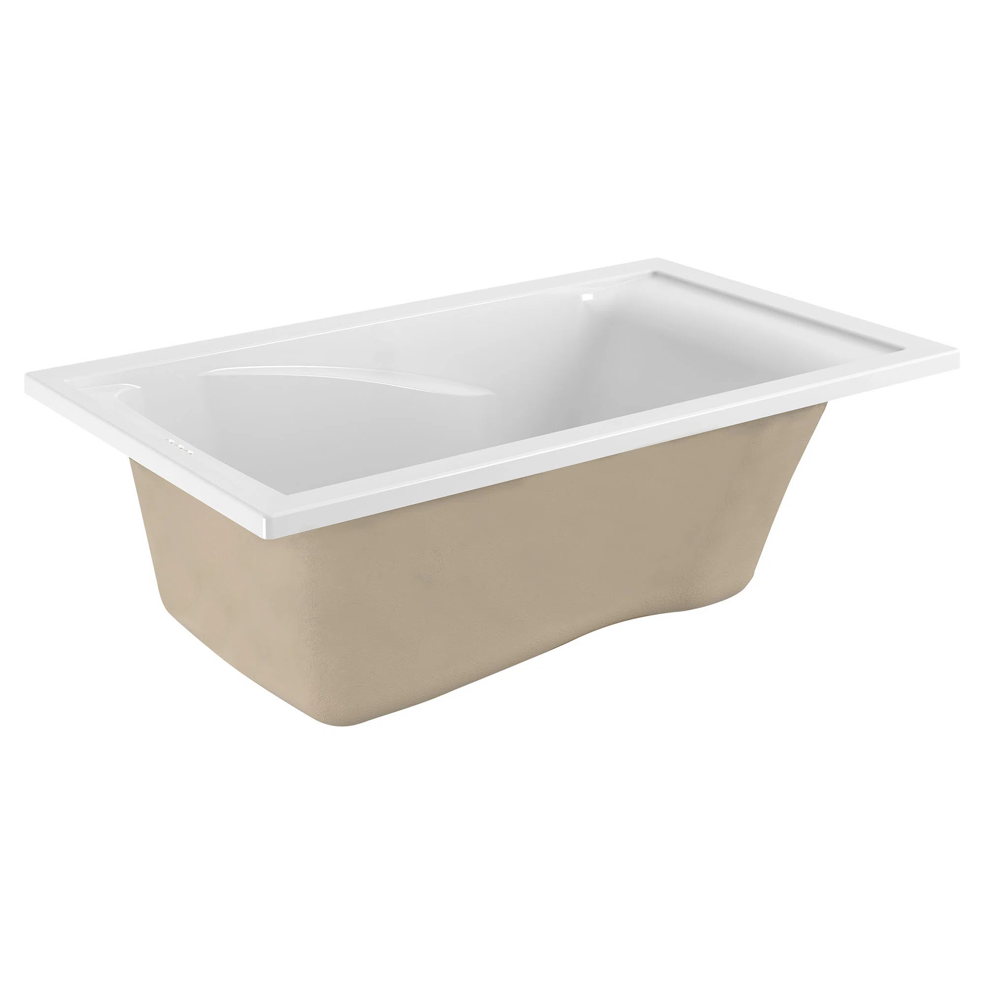 Evolution 60'' x 32'' Drop-In Soaking Fiberglass Bathtub 2422V002.020 | Wayfair North America