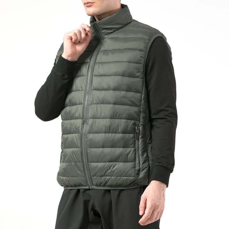 Alpine Swiss Mens Down Alternative Vest Jacket Lightweight Packable Puffer Vest | Walmart (US)