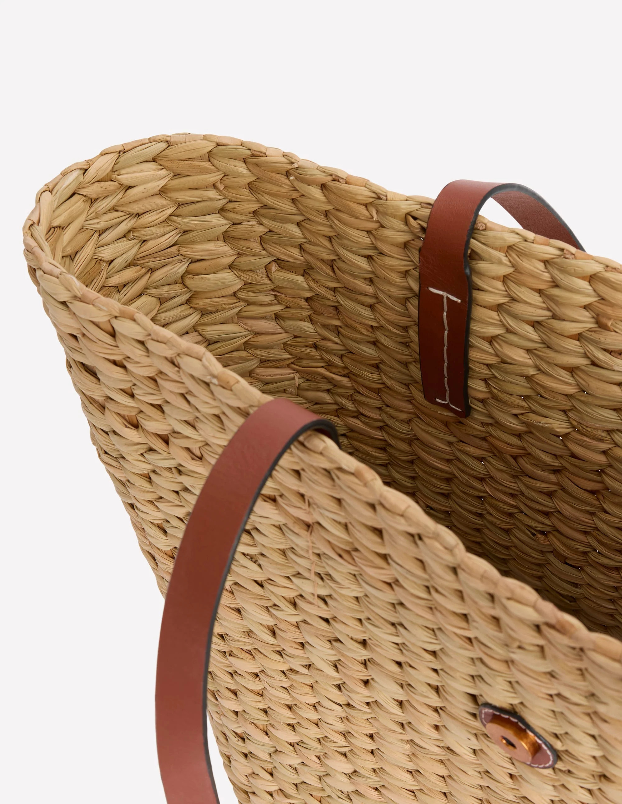 Buckle Tote-Natural Raffia | Boden (US)