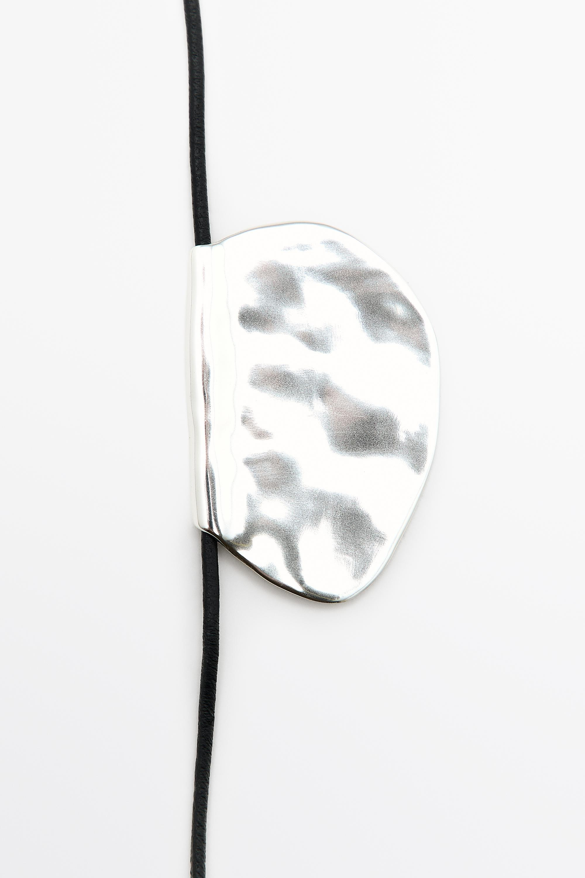 Long dumpling-piece necklace | Massimo Dutti UK