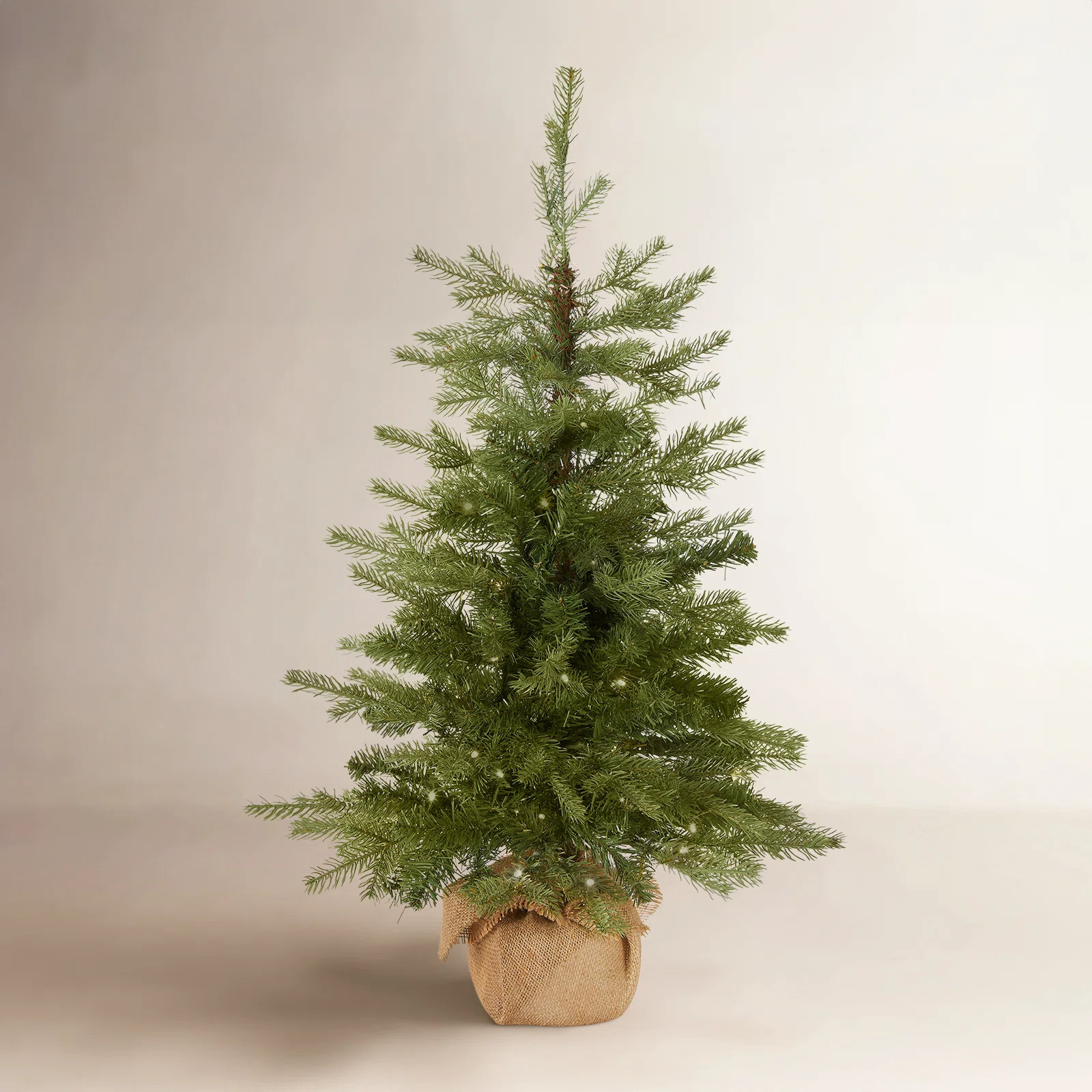 3ft. Nordic Spruce Tree with LED Lights | Wayfair North America
