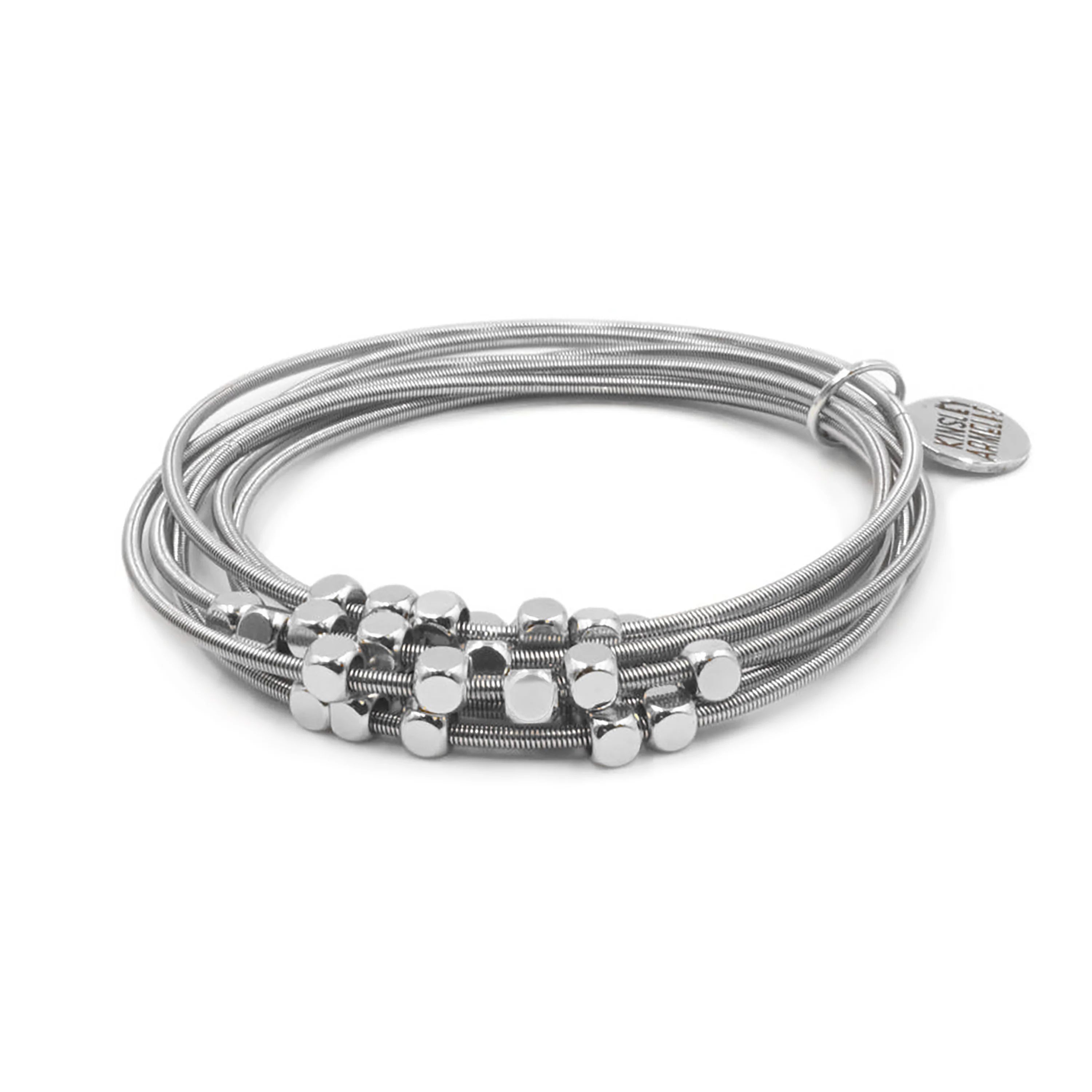 Metallic Collection - Silver Ory Bracelet | Kinsley Armelle® Official | Kinsley Armelle