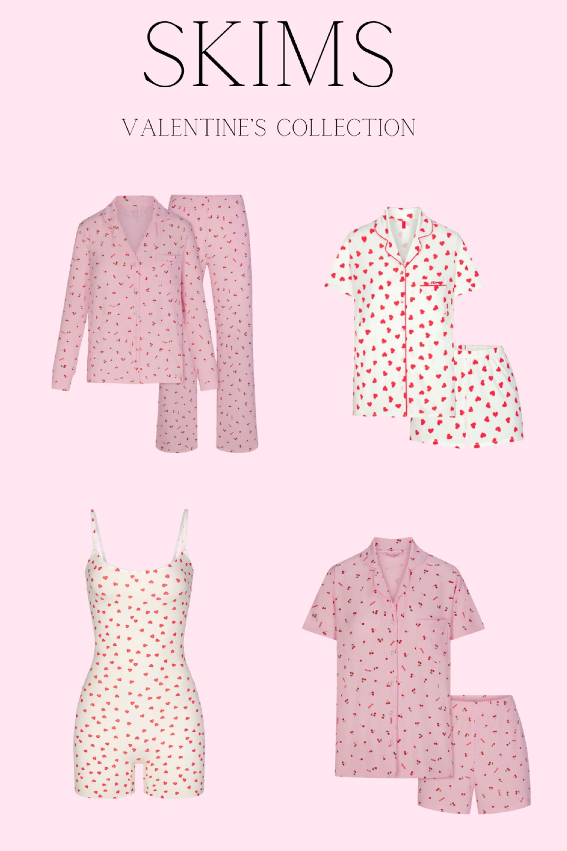 The Skims Vday PJ's... Need!!!! Not a want!!!! 

#LTKSeasonal #LTKGiftGuide #LTKfamily