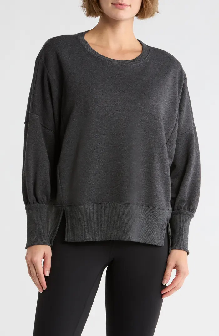 Wind Down Terry Volume Crewneck Sweatshirt | Nordstrom Rack