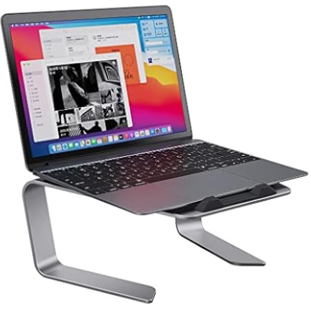 LORYERGO Laptop Stand, Ergonomic Laptop Riser Laptop Mount for Desk, Notebook Stand Compatible with  | Amazon (US)