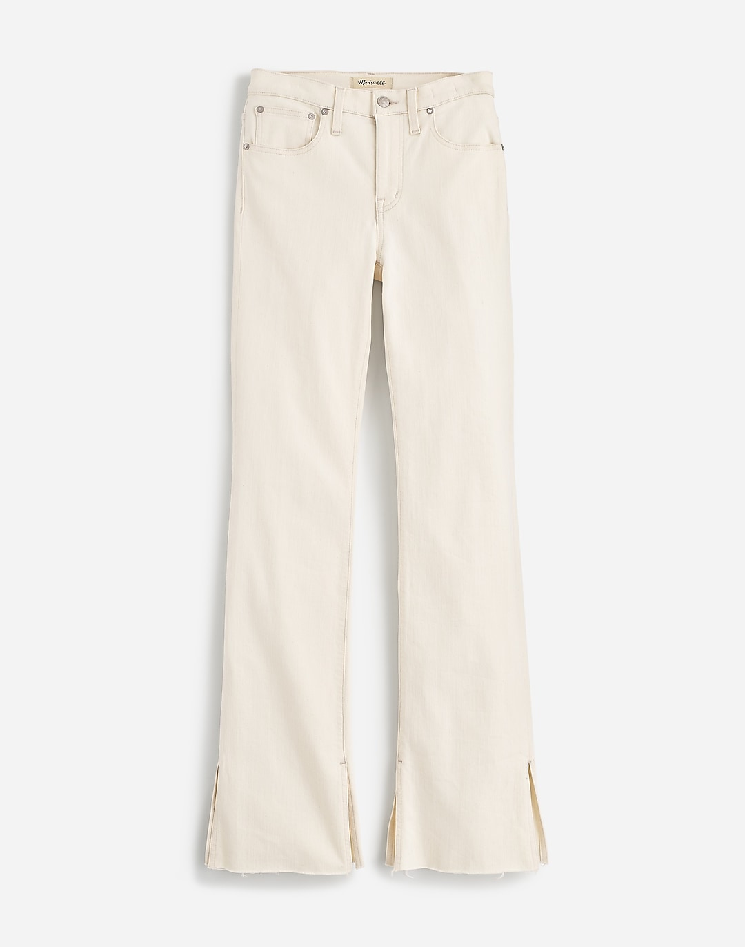 Kick Out Full-Length Jeans in Vintage Canvas: Raw-Hem Edition | Madewell