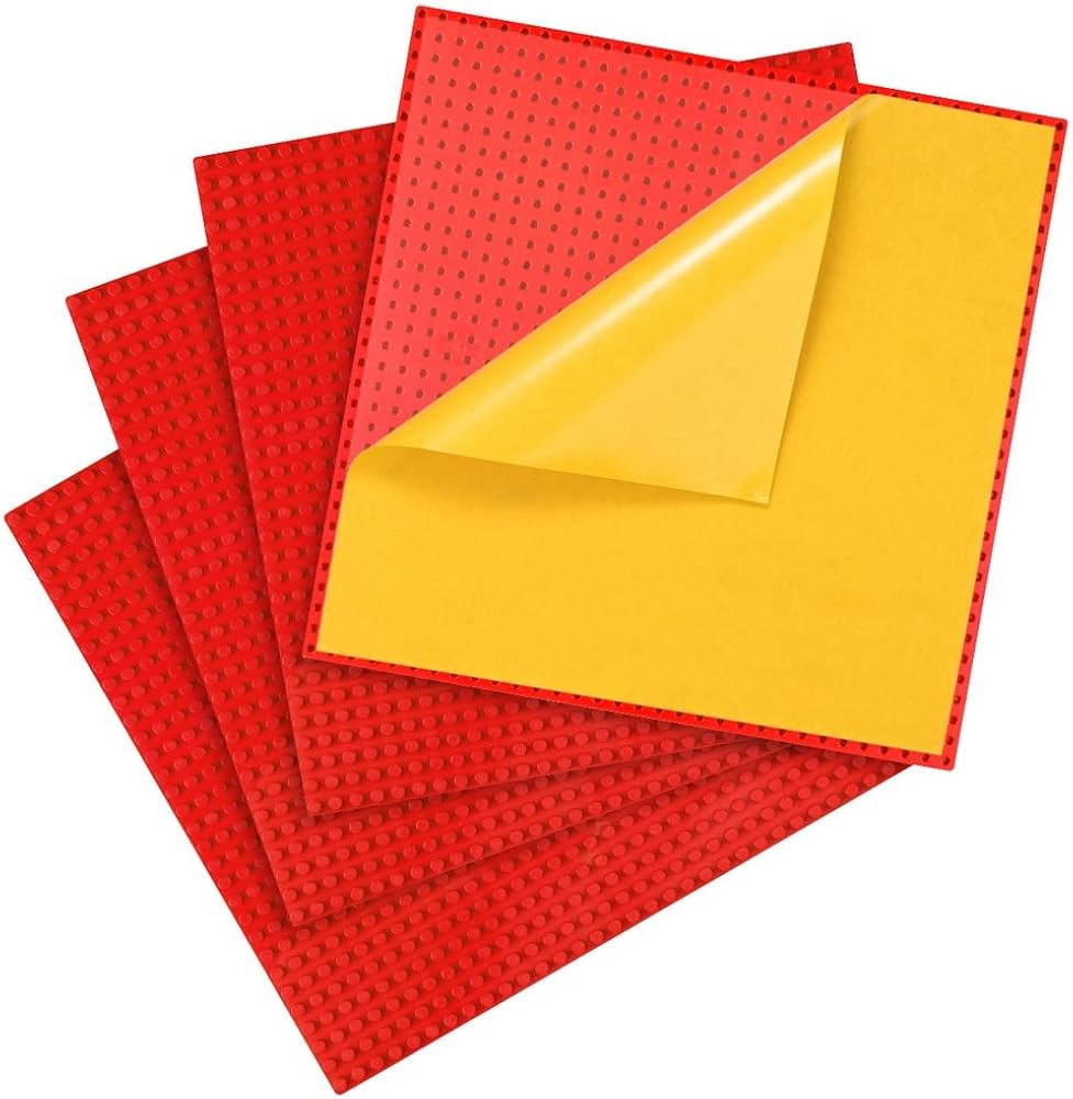 Peel-and-Stick Baseplates - Self Adhesive Building Brick Plates - Compatible with All Major Brand... | Amazon (US)