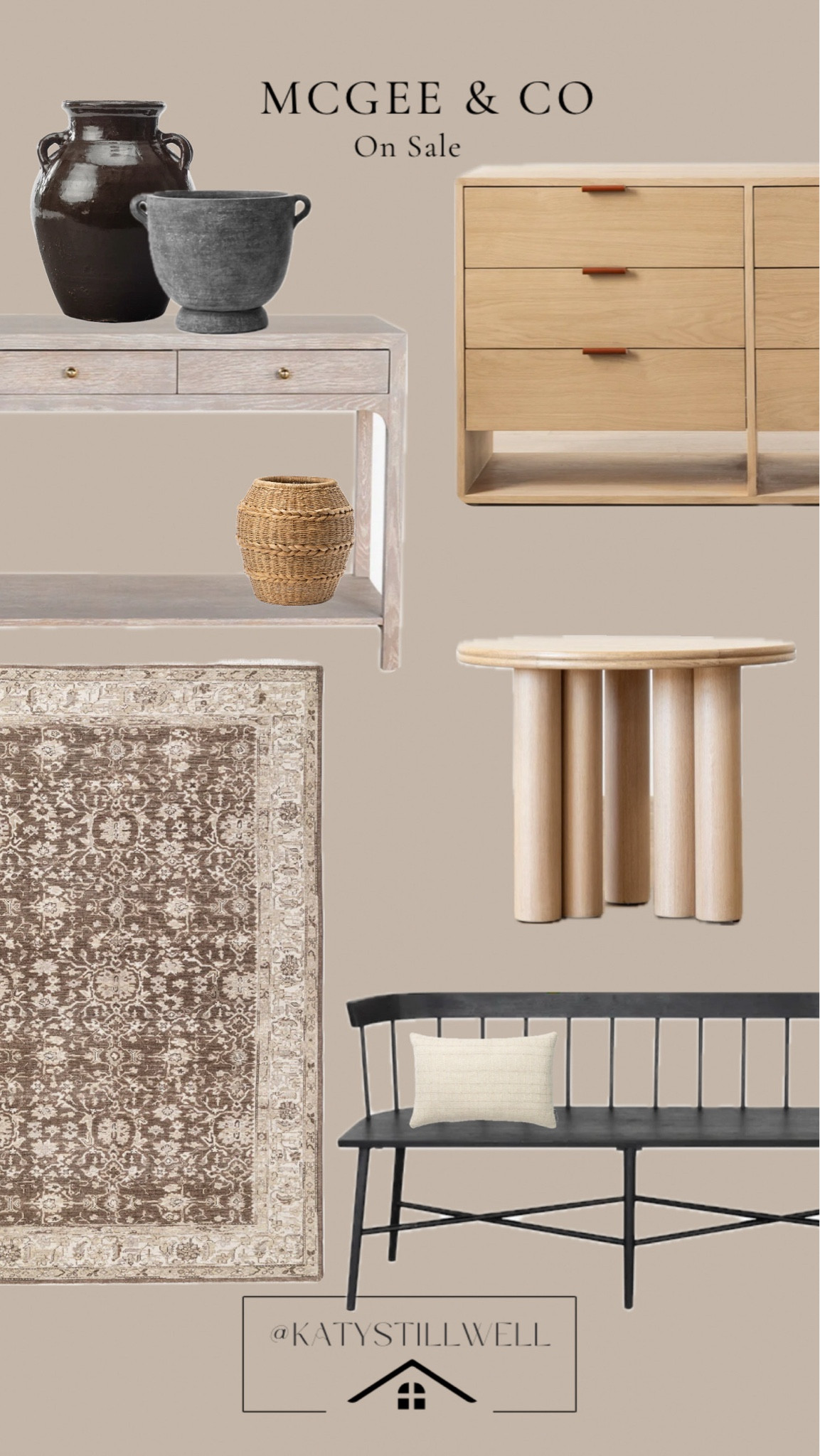 McGee & Co Sale Finds | Elevated Home Finds | Oak Entryway Table | Console Table | Dining Chair 

#LTKSaleAlert #LTKHome #LTKSeasonal