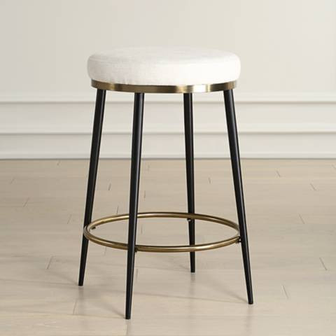 Uttermost Ensemble 26" High Counter Stool | Lamps Plus
