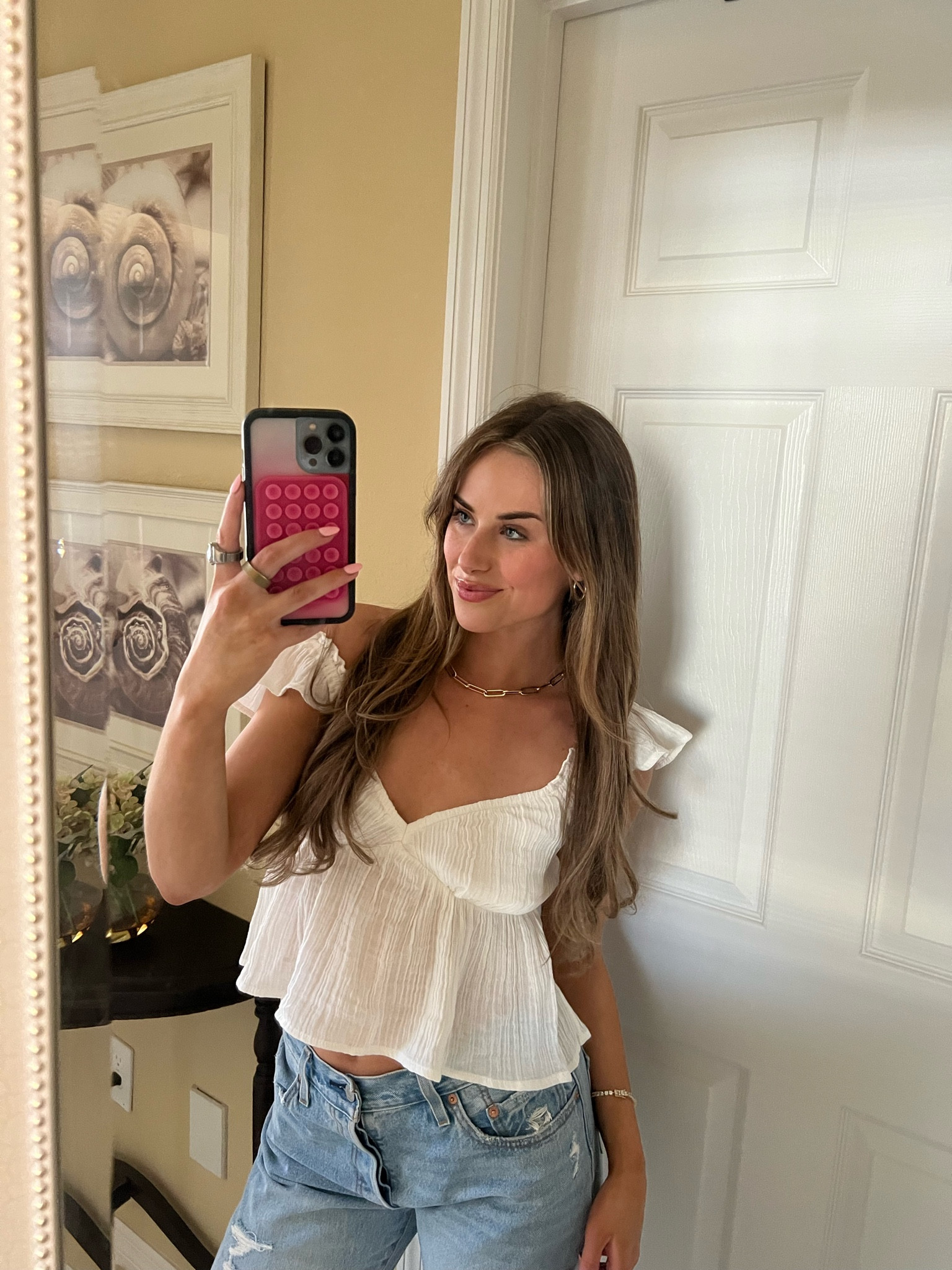 The cutest little babydoll top from Hollister! 