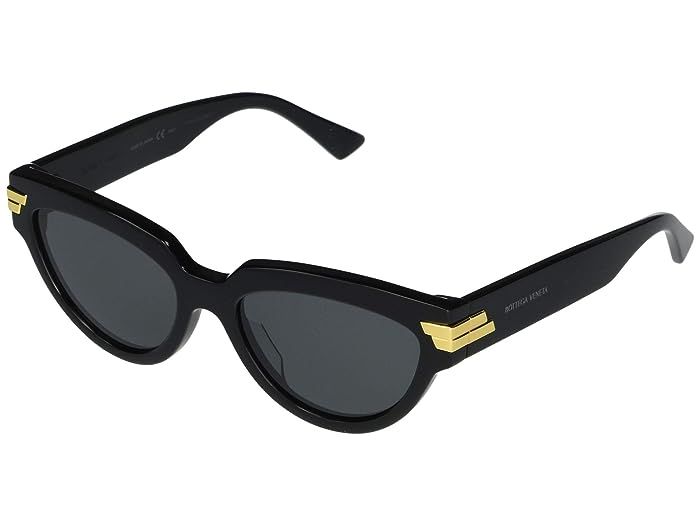 Bottega Veneta BV1035S (Black) Fashion Sunglasses | Zappos