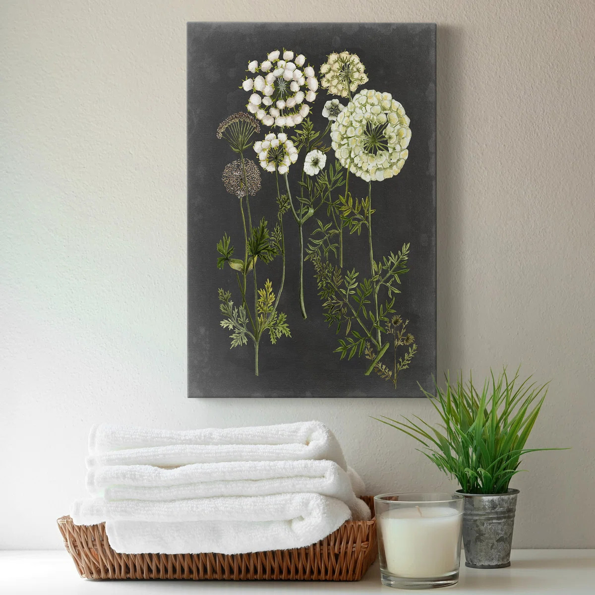 Gracie Oaks " Bookplate Floral II " Painting Print & Reviews | Wayfair | Wayfair North America