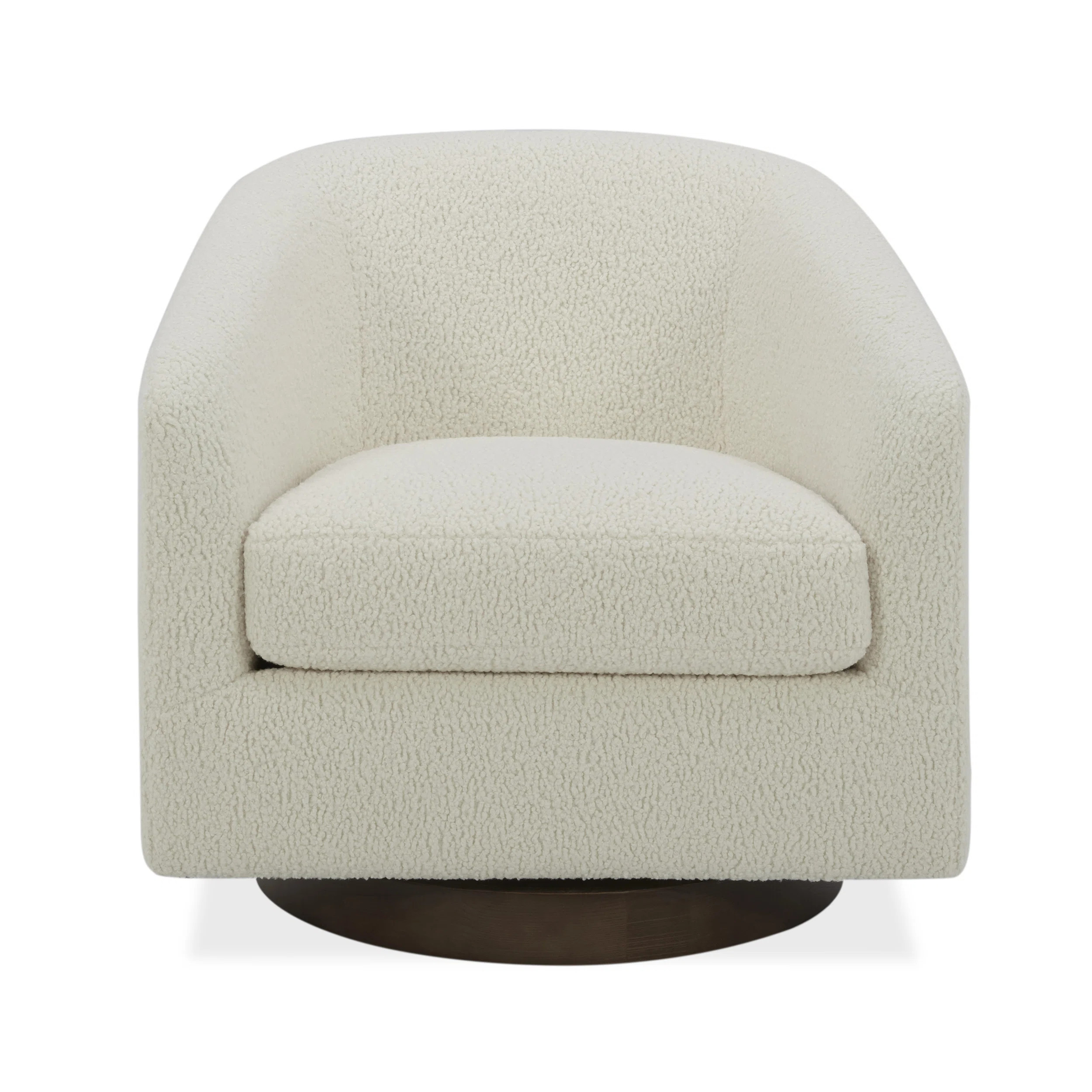 Bennett Upholstered Swivel Barrel Chair | Wayfair North America