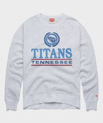 Tennessee Titans Crest Crewneck Sweatshirt | Vintage-Inspired Crest | Homage