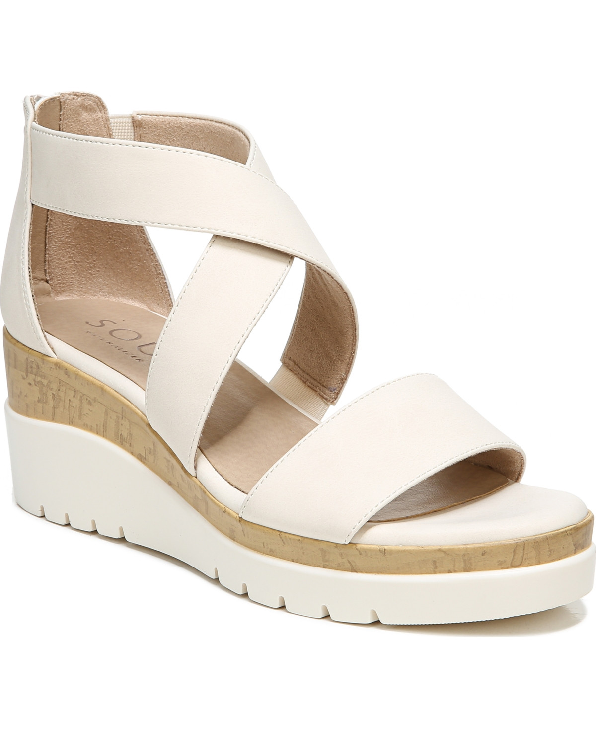 Soul Naturalizer Goodtimes Ankle Strap Wedge Sandals Women's Shoes | Macys (US)