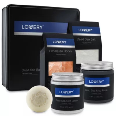 Lovery Dead Sea Bath and Body Gift Set - Luxury Bath Essentials with Shea Butter - Home Spa Kit | Belk