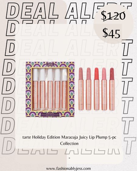 Loving this deal on the Tarte holiday lip plump kit! 

#LTKsalealert #LTKSale #LTKbeauty
