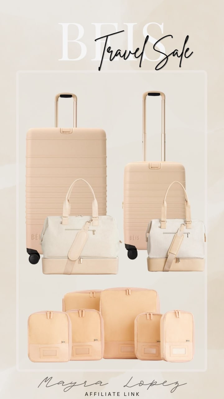 My favorite travel luggage @beistravel  is on major sale right now and it’s so good 🤍 Perfect timing for spring break, summer trips, weekend getaways, and all the travel plans coming up. Such a good time to grab it while the sale is still going! ✈️☀️

#LTKSale #LTKTravel #TravelFavorites #LuggageSale #TravelEssentials #SpringBreakTravel #SummerTravel #VacationReady #TravelStyle #CarryOnEssentials #CheckedLuggage #SuitcaseFinds #TravelMustHaves #LTKFinds #AmazonTravelFinds