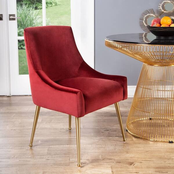 Abbyson Bevie Velvet Dining Chair | Bed Bath & Beyond