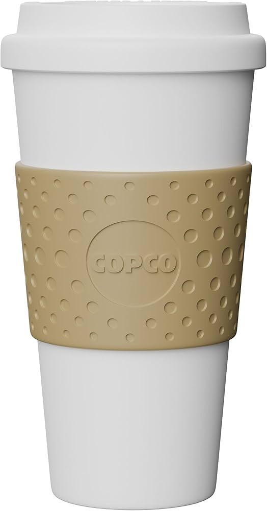 Taza reutilizable para llevar Copco Acadia, de 16 onzas, Bronceado | Amazon (US)
