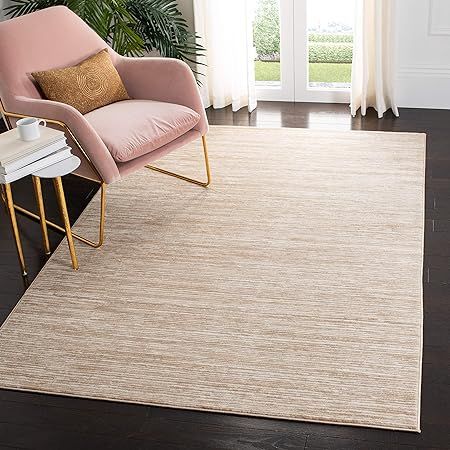 SAFAVIEH Vision Collection 6' x 9' Cream VSN606F Modern Ombre Tonal Chic Non-Shedding Living Room... | Amazon (US)