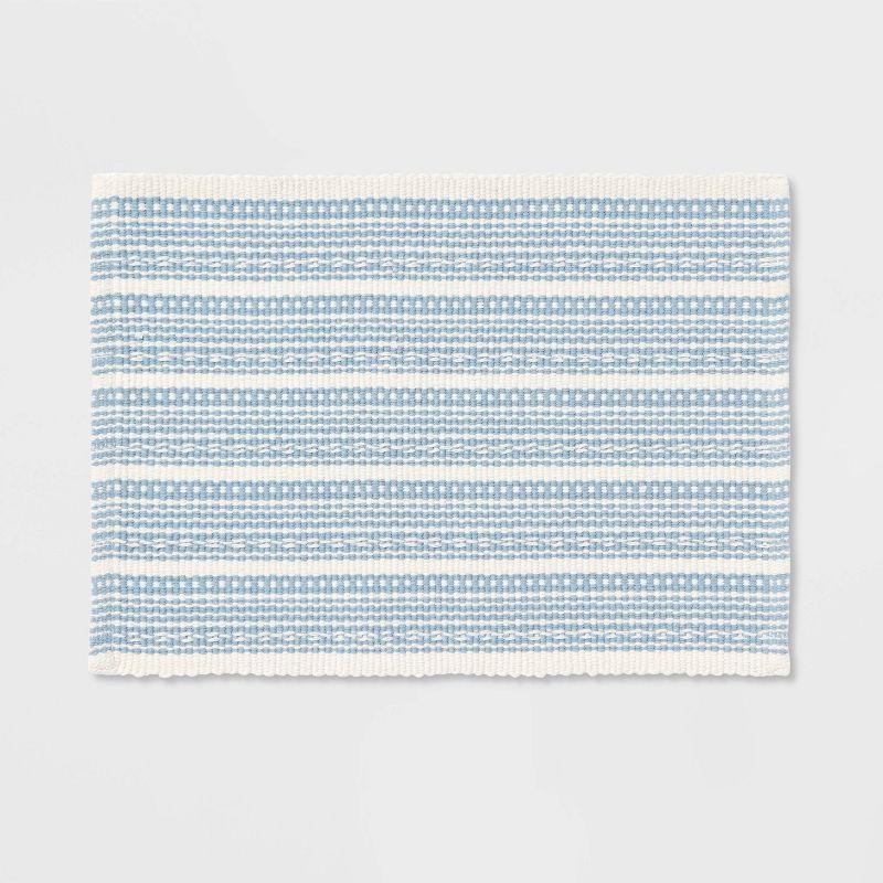 17"x24" Striped Bath Rug - Threshold™ | Target