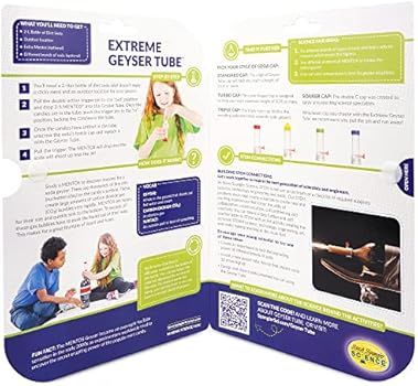 Steve Spangler Science Extreme Geyser Tube - Science Kit for Kids - Mentos & Soda Lab Experiment ... | Amazon (US)