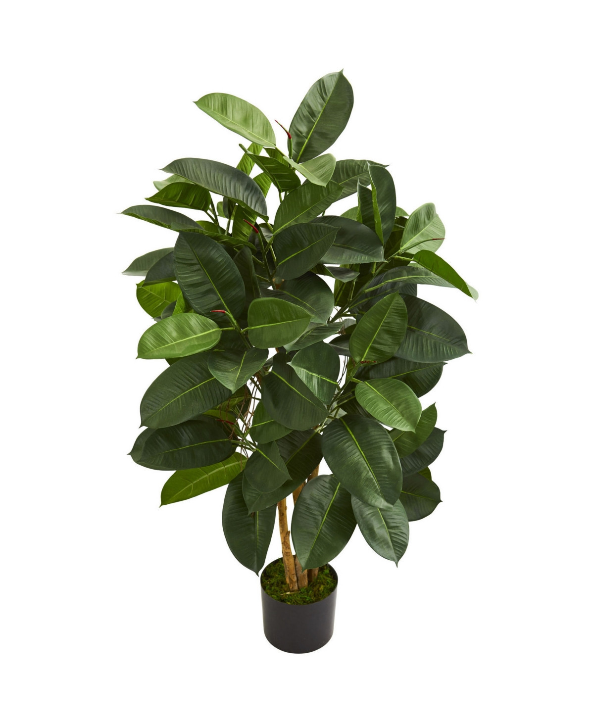 Nearly Natural 4' Oak Ficus Artificial Tree - Green | Macy's