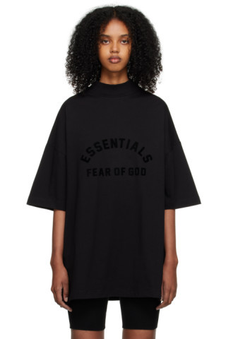 Black Bonded T-Shirt | SSENSE