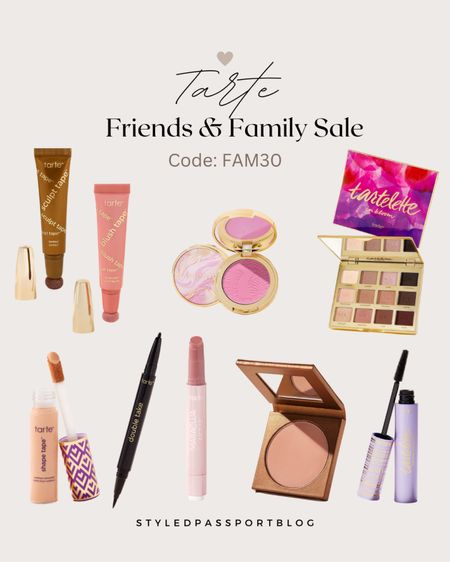 Favorites from the Tarte Friends and Family sale with code FAM30

#tarte #tartesale #beauty #sale #salealert

#LTKunder50 #LTKsalealert #LTKstyletip