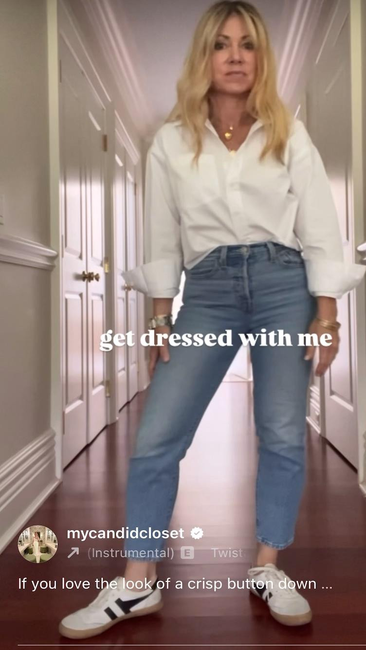 Easy fall outfit: cropped white button down + every day jeans 

#LTKOver40 #LTKFindsUnder100 #LTKSeasonal
