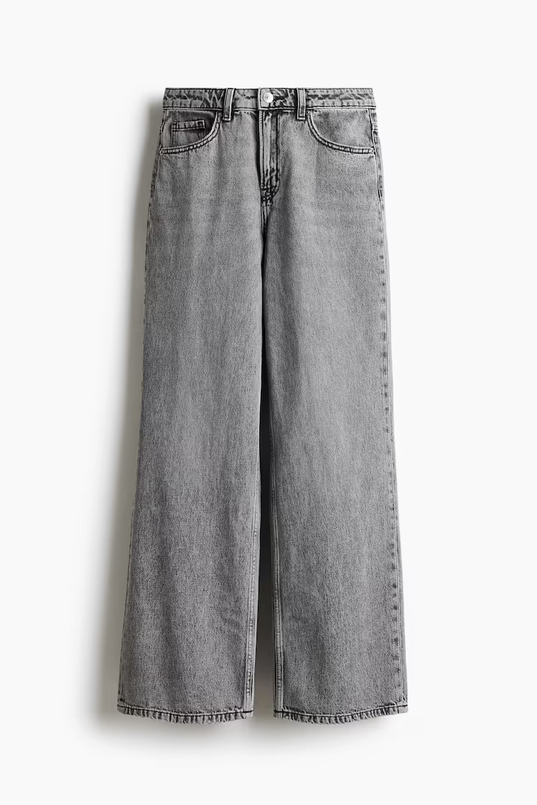 Wide High Jeans | H&M (UK, MY, IN, SG, PH, TW, HK)