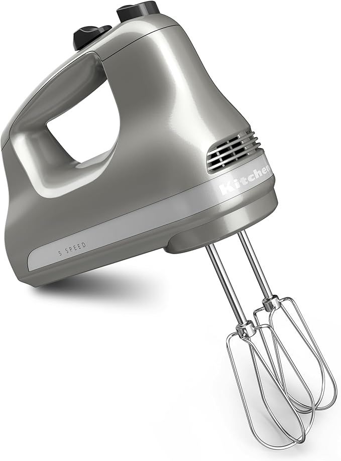 KitchenAid 5-Speed Ultra Power Hand Mixer - KHM512, Contour Silver | Amazon (US)