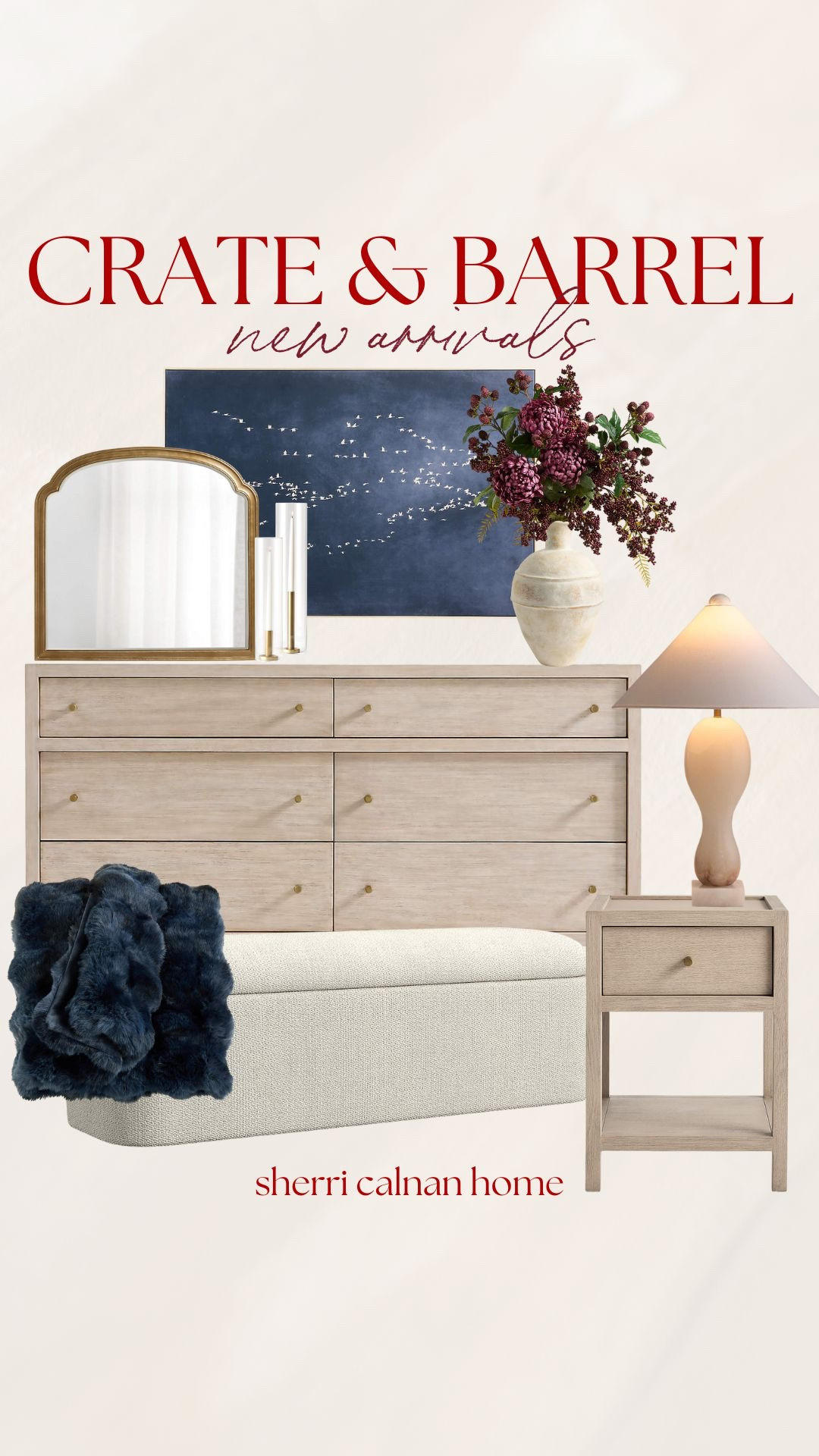 Crate and Barrel New Arrivals!
Soft tones and simple details come together in these Crate and Barrel arrivals that bring calm and fresh beauty into any room. Crate and Barrel new arrivals, modern home decor, timeless furniture, neutral home accents, Crate and Barrel favorites, cozy minimalist style, home inspiration, elevated home design, bedroom decor ideas, soft neutral palette sherricalnanhome

#LTKSeasonal #LTKHome #LTKHoliday