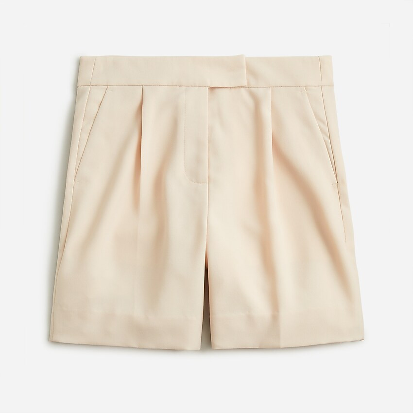 High-rise suit short in city crepe | J. Crew US